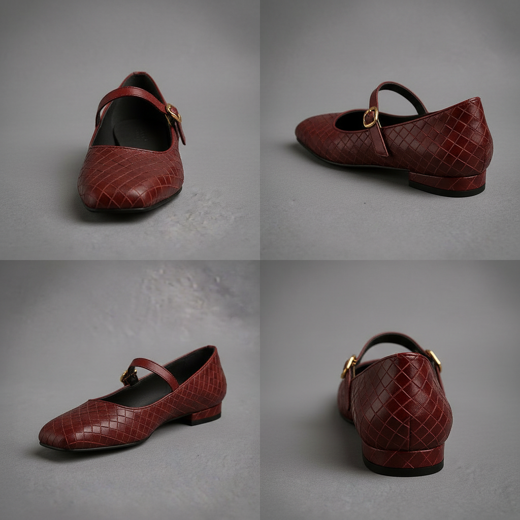 Winona Woven Mary Jane Flat