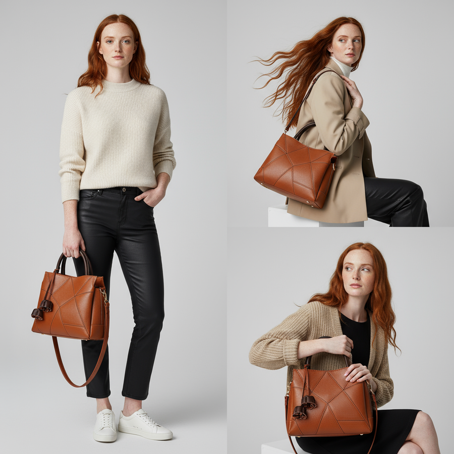The Soho Leather Tote Bag