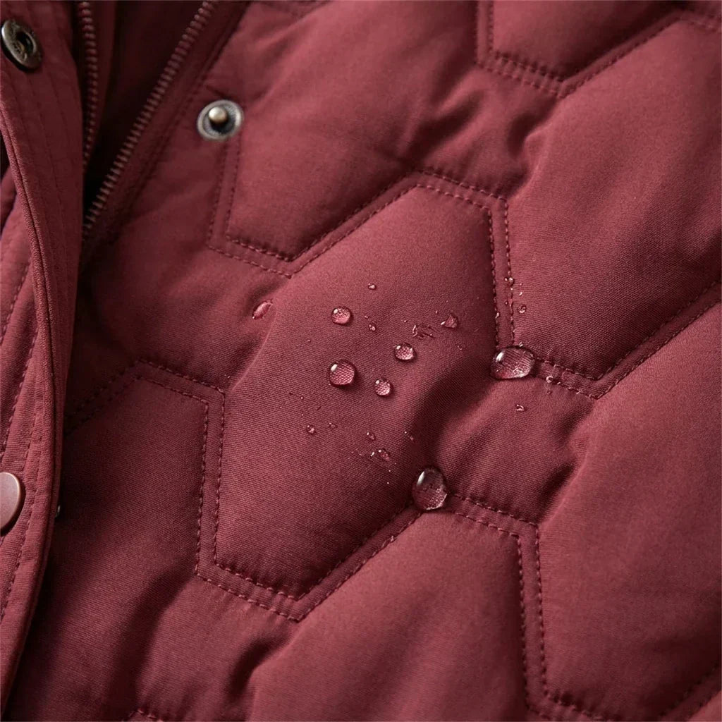 Lisla | Longline Hooded Down Coat