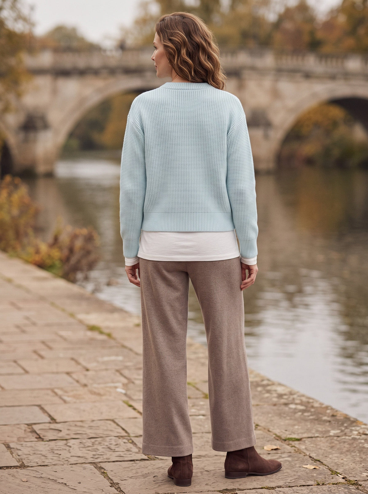 Gaya | Button Cropped Knit Cardigan